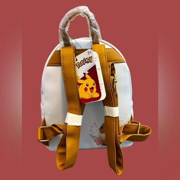 Loungefly Pokemon Eevee Spring Flowers Mini Backpack - Picture 2 of 3